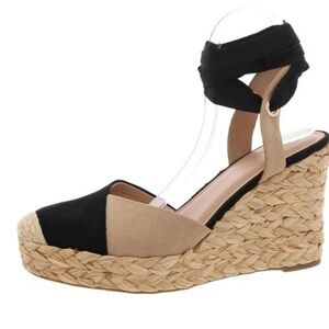 I.N.C. International Concepts Moniquee Espadrille Wedge Sandals- Size 11